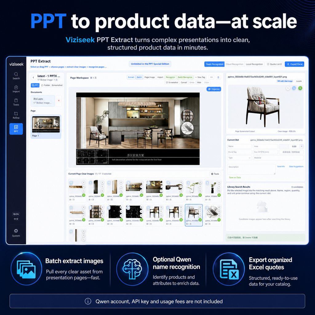 Viziseek for Windows — Local AI Image Search & Quote Software