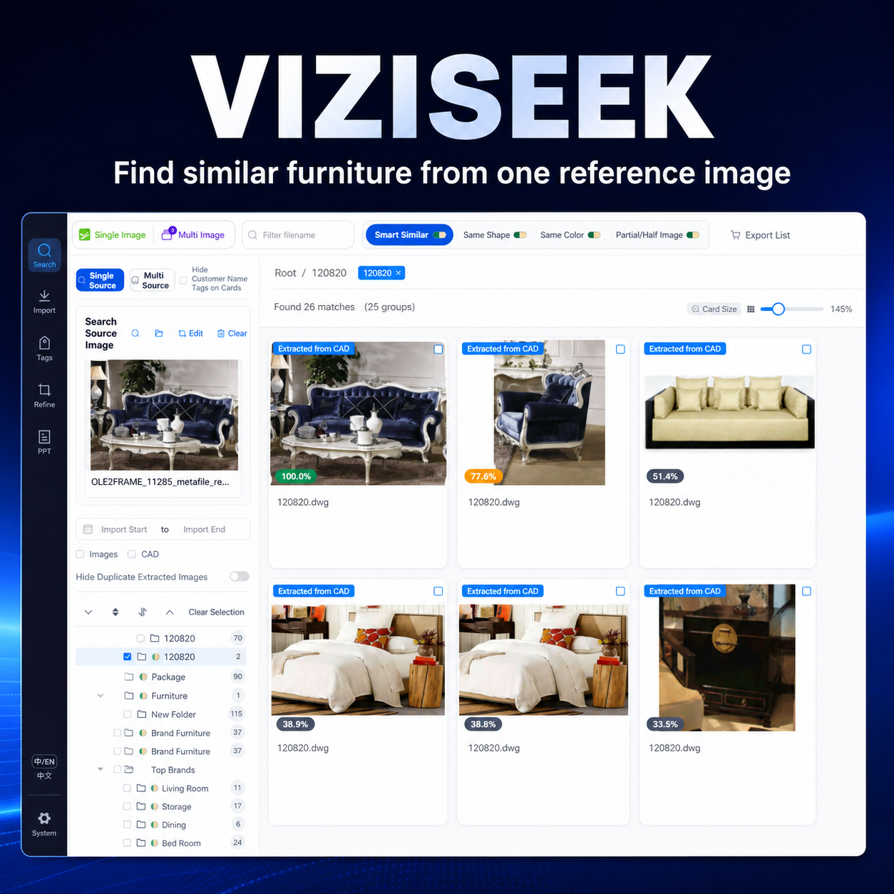 Viziseek for Windows — Local AI Image Search & Quote Software